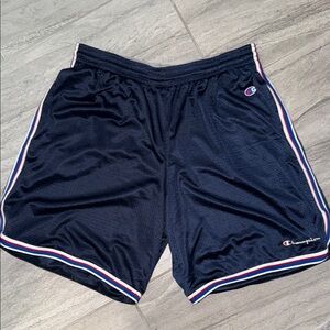 Champion Men's Navy Athletic Shorts